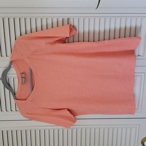 Chico's sherbert orange tee
